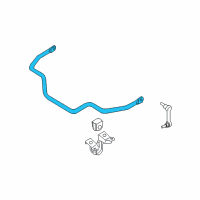 OEM Infiniti G37 Stabilizer Assy-Front Diagram - 54610-JK500