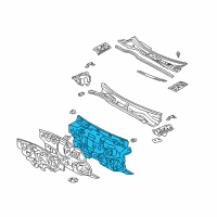 OEM Toyota Solara Insulator Diagram - 55210-06122