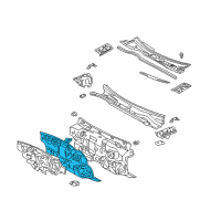 OEM 2006 Toyota Solara Dash Panel Diagram - 55101-06281