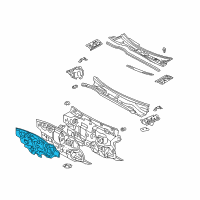 OEM 2006 Toyota Solara Insulator Diagram - 55223-06040