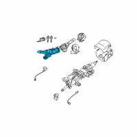 OEM 2010 Toyota Land Cruiser Headlamp Dimmer Switch Diagram - 84140-0E041