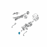 OEM Toyota Sienna Ignition Switch Diagram - 84450-12200