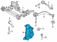 OEM 2021 BMW M440i xDrive SWIVEL BEARING CAMBER CORREC Diagram - 31-21-6-891-257