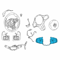 OEM BMW 530e xDrive Multifunct Steering Wheel Switch Diagram - 61-31-9-327-078