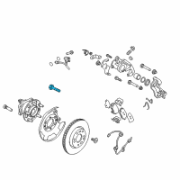 OEM 2018 Hyundai Elantra GT Bolt-FLANGE Diagram - 51735-B1000