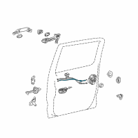 OEM 2008 Toyota Tacoma Cable Diagram - 69730-04010