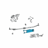 OEM Dodge DAMPER-Steering Diagram - 5154661AD