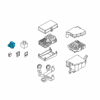 OEM Ford Escape Relay Diagram - 5M5Z-14N089-EA