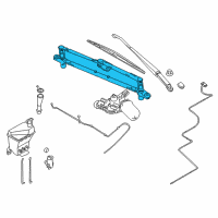 OEM 2009 Chevrolet Aveo5 Linkage Diagram - 96988327