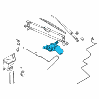 OEM 2007 Chevrolet Aveo5 Front Motor Diagram - 96850001