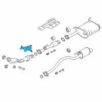 OEM 2017 Nissan NV200 INSULATOR Assembly-Heat, Front Floor Diagram - 74750-3LM0C