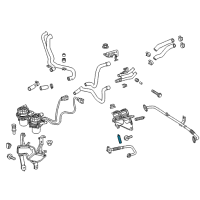 OEM Toyota RAV4 Air Switch Valve Stud Diagram - 90126-A0019