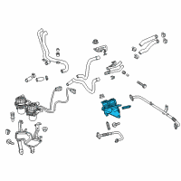 OEM Toyota Tundra Air Switch Valve Diagram - 25710-31012