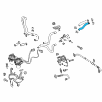 OEM Toyota Tundra Hose Diagram - 17342-31041