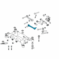 OEM 2000 BMW Z8 Guiding Suspension Link With Mounting Diagram - 33-32-6-779-820