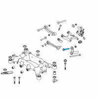OEM 2007 BMW 530xi Hex Bolt With Washer Diagram - 33-32-6-763-463