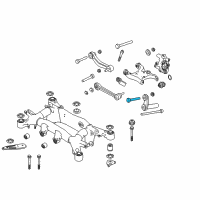 OEM BMW 535i Hex Bolt With Washer Diagram - 33-32-6-763-463