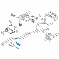 OEM 2012 BMW 335i Bracket Diagram - 18-20-7-562-612