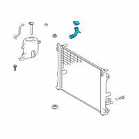 OEM Lexus ES300h Neck, Filler Diagram - 16897-25030