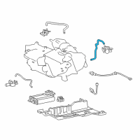 OEM Toyota Sienna Vacuum Hose Diagram - 23830-36070