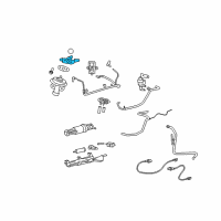 OEM Mercury Connector Tube Diagram - YL8Z-9E470-CA