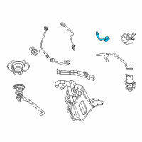 OEM 2002 Jeep Liberty Oxygen Sensor Diagram - 56041952AA