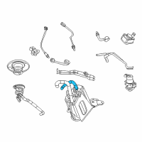 OEM 2006 Jeep Liberty Hose-CANISTER To Vent Valve Diagram - 52128679AB