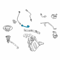 OEM 2002 Jeep Liberty Oxygen Sensor Diagram - 56041953AA