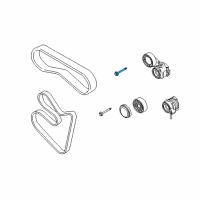 OEM BMW X5 Hex Bolt Diagram - 07-11-9-905-641