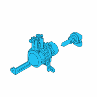 OEM 2018 Kia Rio Front Fog Lamp Assembly Diagram - 92201H9100