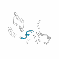 OEM 2002 Toyota Avalon Tube Assembly Diagram - 32907-41030