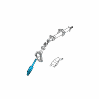 OEM 2007 Nissan Maxima Joint Assembly-Steering, Lower Diagram - 48080-8J000