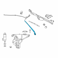 OEM 2018 Dodge Charger Arm-Front WIPER Diagram - 68082555AA
