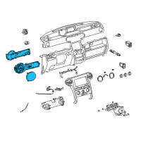 OEM Scion Meter Assy, Combination Diagram - 83800-5C761