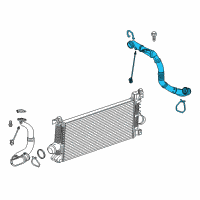 OEM 2014 Chevrolet Cruze Air Outlet Tube Diagram - 19420422