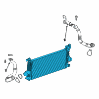 OEM Buick Verano Intercooler Diagram - 13267647