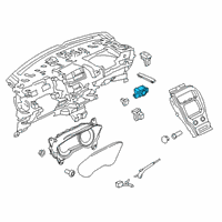 OEM 2019 Lincoln Nautilus Headlamp Switch Diagram - KA1Z-11654-BA