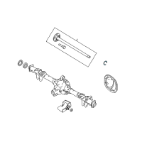 OEM 2007 Ford Mustang Outer Seal Diagram - E9AZ-4A332-A