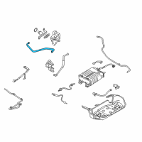 OEM 2008 Ford Mustang Tube Assembly Diagram - 5R3Z-9E469-GA