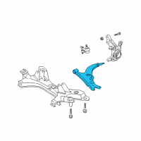 OEM 2001 Toyota RAV4 Lower Control Arm Diagram - 48069-42040