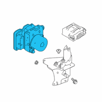OEM 2019 Infiniti QX50 Actuator & Ecu Assy-Antiskid Diagram - 47660-5NA0D