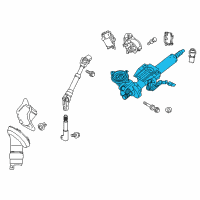 OEM 2016 Scion iM Column Assembly Diagram - 4520A-12110