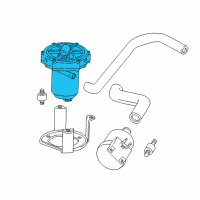 OEM 1998 BMW 528i Air Pump Diagram - 11-72-1-427-911