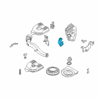 OEM 2001 Nissan Xterra Duct Assembly-Air Diagram - 16554-3S500