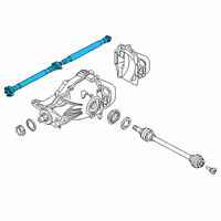 OEM BMW 740i xDrive DRIVE SHAFT ASSY REAR Diagram - 26-10-9-895-618