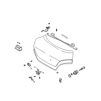 OEM Kia Rio Bolt Diagram - K907860635