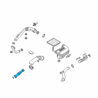 OEM BMW Charge-Air Duct Diagram - 13-71-7-583-716