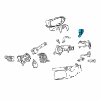 OEM 2016 GMC Terrain Start Button Diagram - 23276089