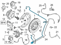 OEM BMW X5 PIPE CONNECTION Diagram - 34-32-6-871-323