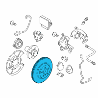 OEM 2013 BMW 535i BRAKE DISC, LIGHTWEIGHT, VEN Diagram - 34-21-6-898-733